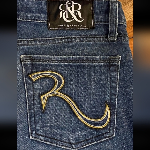 Rock & Republic Stella Flared Bootcut Jeans - Women's Size 27 Cut 04915-00 - Picture 7 of 15